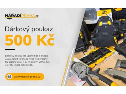 Gift voucher CZK 500