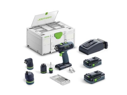 Festool | Akumulátorový vrtací šroubovák T 18+3 HPC 4,0 I-Set v systaineru