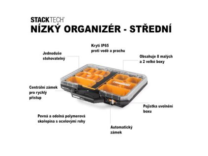 Toughbuilt | StackTech - organizer střední