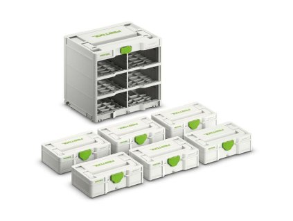 Festool  - Systainer3 Rack SYS3-RK/6 M 337-Set