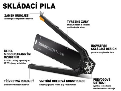 Toughbuilt | Skládací pila TB-H4-21-2X